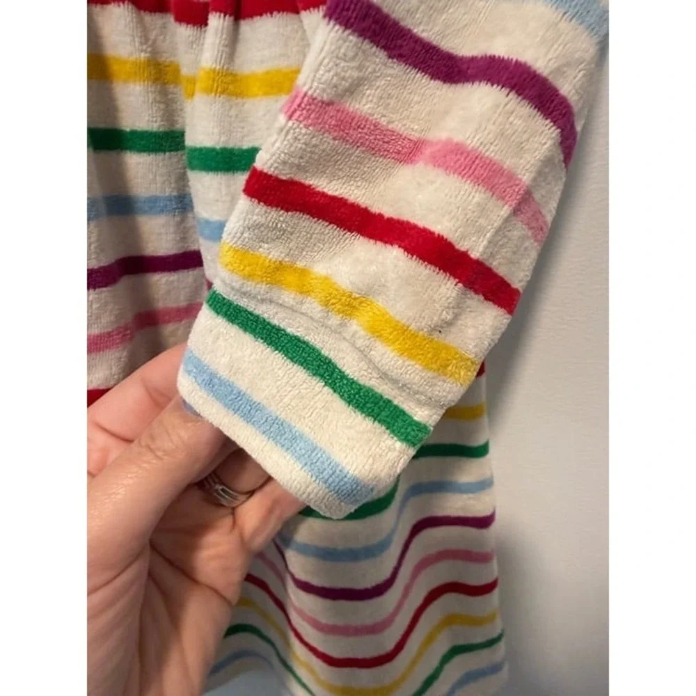 Hanna Andersson Velour Play Dress Striped 4T 100 GUC/PLAY